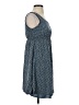 Rhapsody 100% Polyester Paisley Blue Casual Dress Size S - photo 4