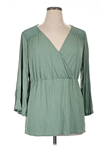 Suzanne Betro 3/4 Sleeve Blouse (view 1)