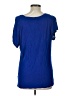 Apt. 9 Blue Short Sleeve Blouse Size L - photo 2