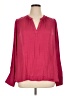 Sanctuary 100% Polyester Burgundy Long Sleeve Blouse Size XL - photo 1