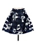 Papaya 100% Polyester Graphic Blue Formal Skirt Size S - photo 2