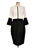 Gabby Skye Color Block Ivory Cocktail Dress Size 10 - photo 1