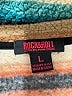 Rock & Roll Denim 100% Polyester Stripes Tan Pullover Sweater Size L - photo 7