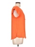 Sweet Rain 100% Polyester Orange Short Sleeve Top Size L - photo 4