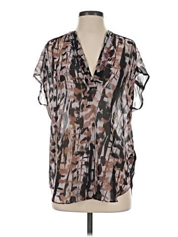 Reiss Short Sleeve Blouse (view 1)
