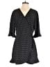 Ann Taylor LOFT Outlet 100% Polyester Polka Dots Black Romper Size 8 (petite) - photo 1