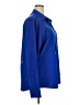 Unbranded Solid Blue Long Sleeve Blouse Size XXL - photo 4
