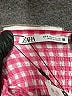 Zara Checkered-gingham Pink Cocktail Dress Size S - photo 4