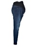 Isabel Maternity Solid Blue Jeggings Size 8 - photo 4