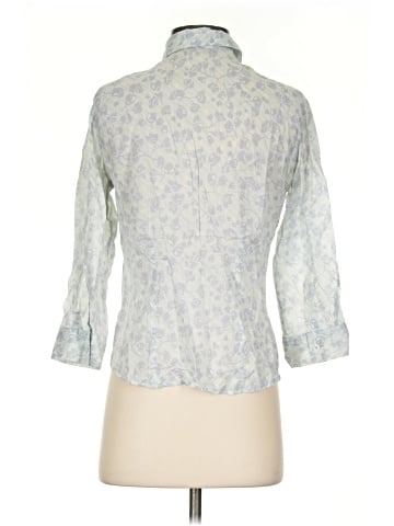 New York & Company 3/4 Sleeve Button-Down Shirt (view 2)