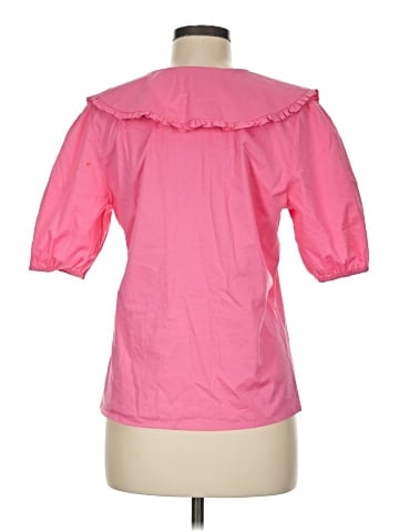 WAYF Short Sleeve Blouse (view 2)