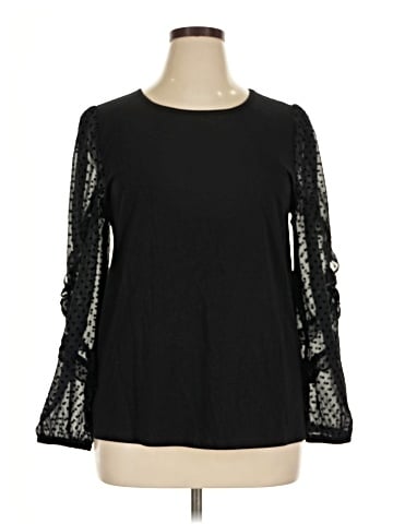 Ann Taylor LOFT Outlet 3/4 Sleeve Top (view 1)
