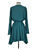 Wells Grace 100% Polyester Solid Teal Cocktail Dress Size XS - photo 2