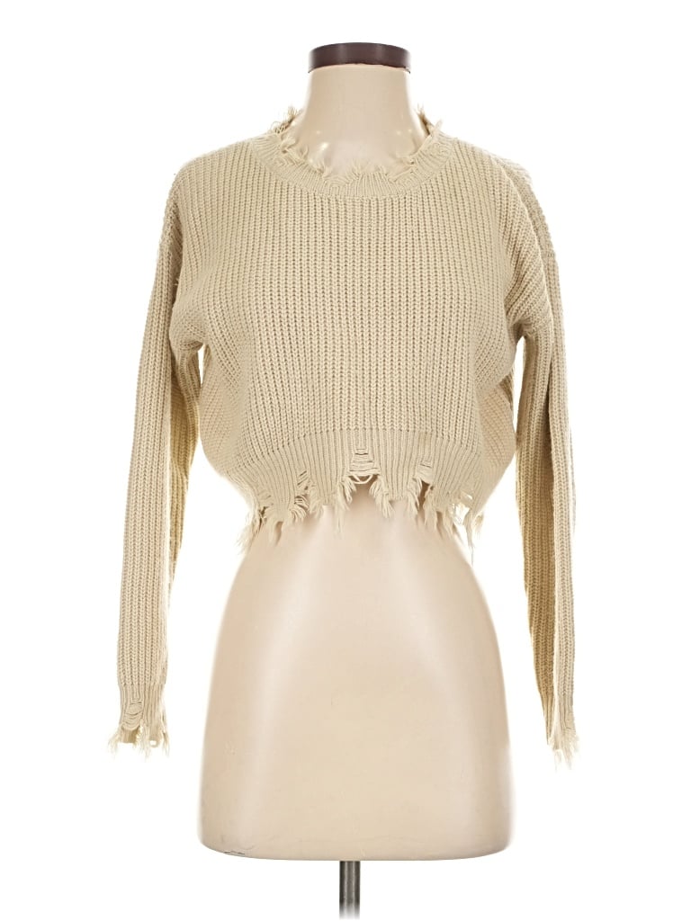 Pre-owned Windsor Turtleneck Sweater In Tan