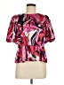 Crosby Pink Short Sleeve Blouse Size M - photo 1