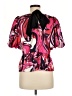 Crosby Pink Short Sleeve Blouse Size M - photo 2