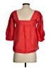 Crosby Red 3/4 Sleeve Blouse Size XS - photo 2