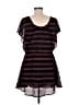 Bar III 100% Polyester Stripes Black Casual Dress Size M - photo 2