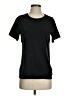 Fabletics Solid Black Active T-Shirt Size XS (estimated) - photo 1