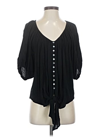 Karen Kane 3/4 Sleeve Blouse (view 1)