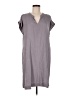 Splendid 100% Viscose Solid Gray Casual Dress Size M - photo 1