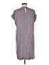 Splendid 100% Viscose Solid Gray Casual Dress Size M - photo 2