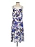 Kensie 100% Polyester Print Blue Casual Dress Size 0 - photo 1