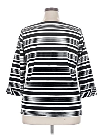 Talbots 3/4 Sleeve Top (view 2)