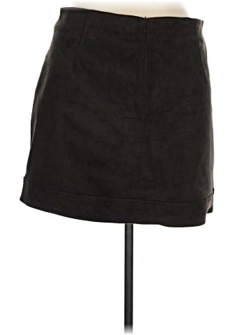 Banana Republic Factory Store Faux Leather Skirt (view 2)