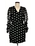 Walter Baker 100% Polyester Polka Dots Black Casual Dress Size M - photo 1