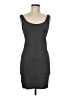 H&M Solid Gray Casual Dress Size 8 - photo 1