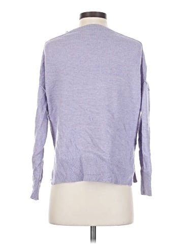 Aqua Cashmere Pullover Sweater (view 2)