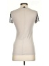 Armani Exchange 100% Lyocell Silver Short Sleeve Top Size XS - photo 2