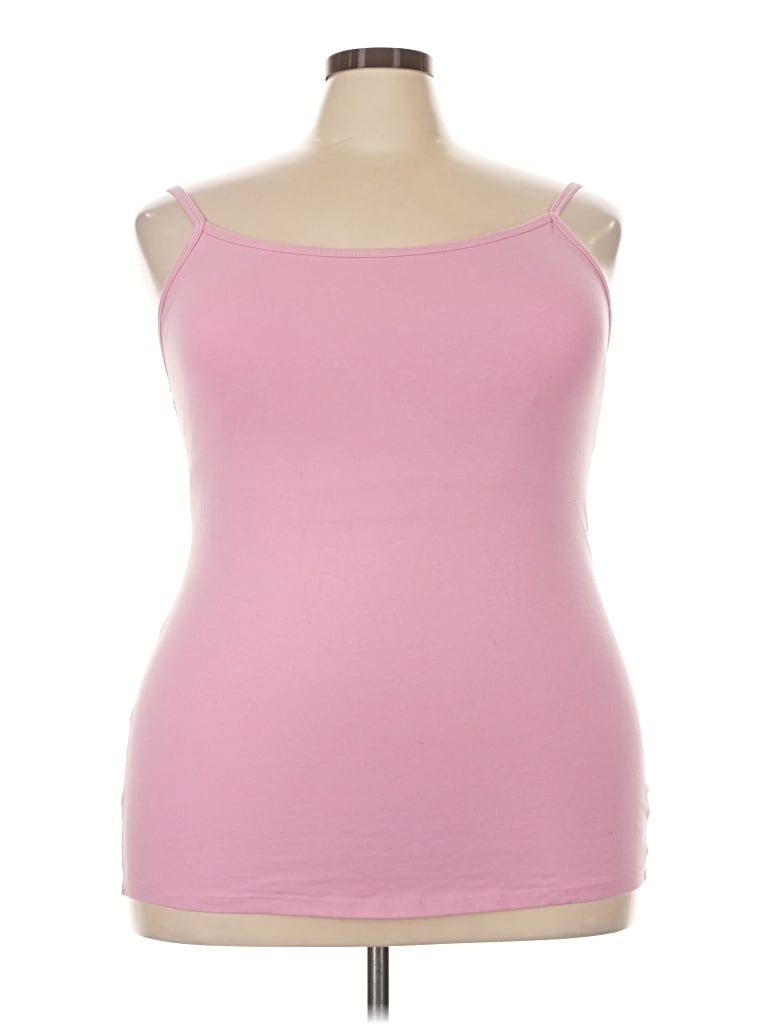 Pre-owned Torrid Tank Top Pink Strapless Neckline Tops