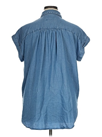 Ann Taylor LOFT Short Sleeve Button-Down Shirt (view 2)