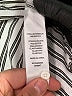 Adrianna Papell Stripes Silver 3/4 Sleeve Blouse Size XL - photo 8