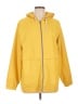 Weatherproof 100% Polyurethane Solid Yellow Raincoat Size L - photo 1