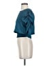 Paper Crane Teal 3/4 Sleeve Blouse Size S (estimated) - photo 5