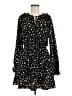 Macaron 100% Polyester Black Casual Dress Size M - photo 1