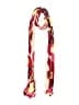 Unbranded Floral Red Scarf One size - photo 1
