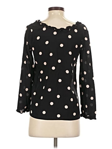 Sézane 3/4 Sleeve Silk Top (view 2)