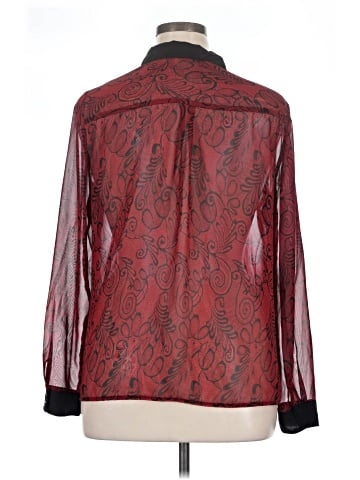 Worthington Long Sleeve Blouse (view 2)