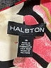 Halston Tropical Red Cocktail Dress Size 16 - photo 7