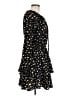 Macaron 100% Polyester Black Casual Dress Size M - photo 4