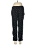 Old Navy 100% Viscose Polka Dots Black Casual Pants Size M - photo 2