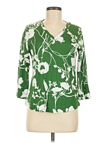 Chico's 3/4 Sleeve T-Shirt (view 1)