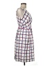 Donna Ricco Argyle White Cocktail Dress Size 6 - photo 4