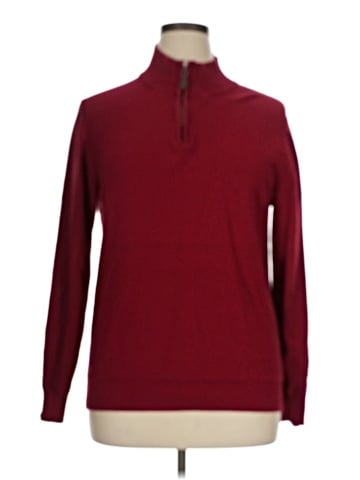 British Khaki Pullover Sweater (view 1)