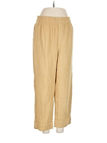 Madewell Lightspun Tapered Huston Pull-On Crop Pants (view 1)