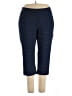 Lands' End Polka Dots Blue Casual Pants Size XXL - photo 1
